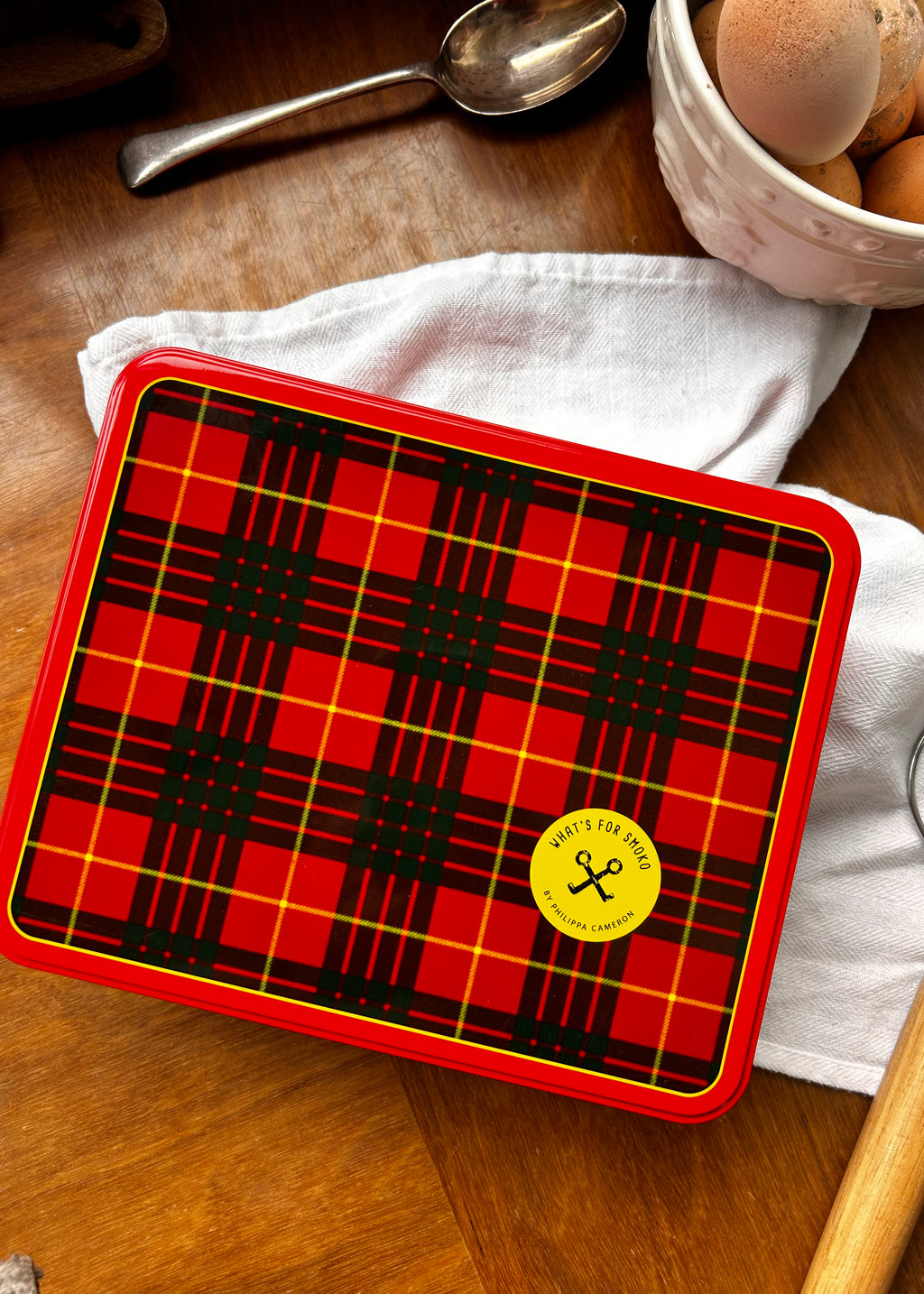 WFS Tartan Cake Tin