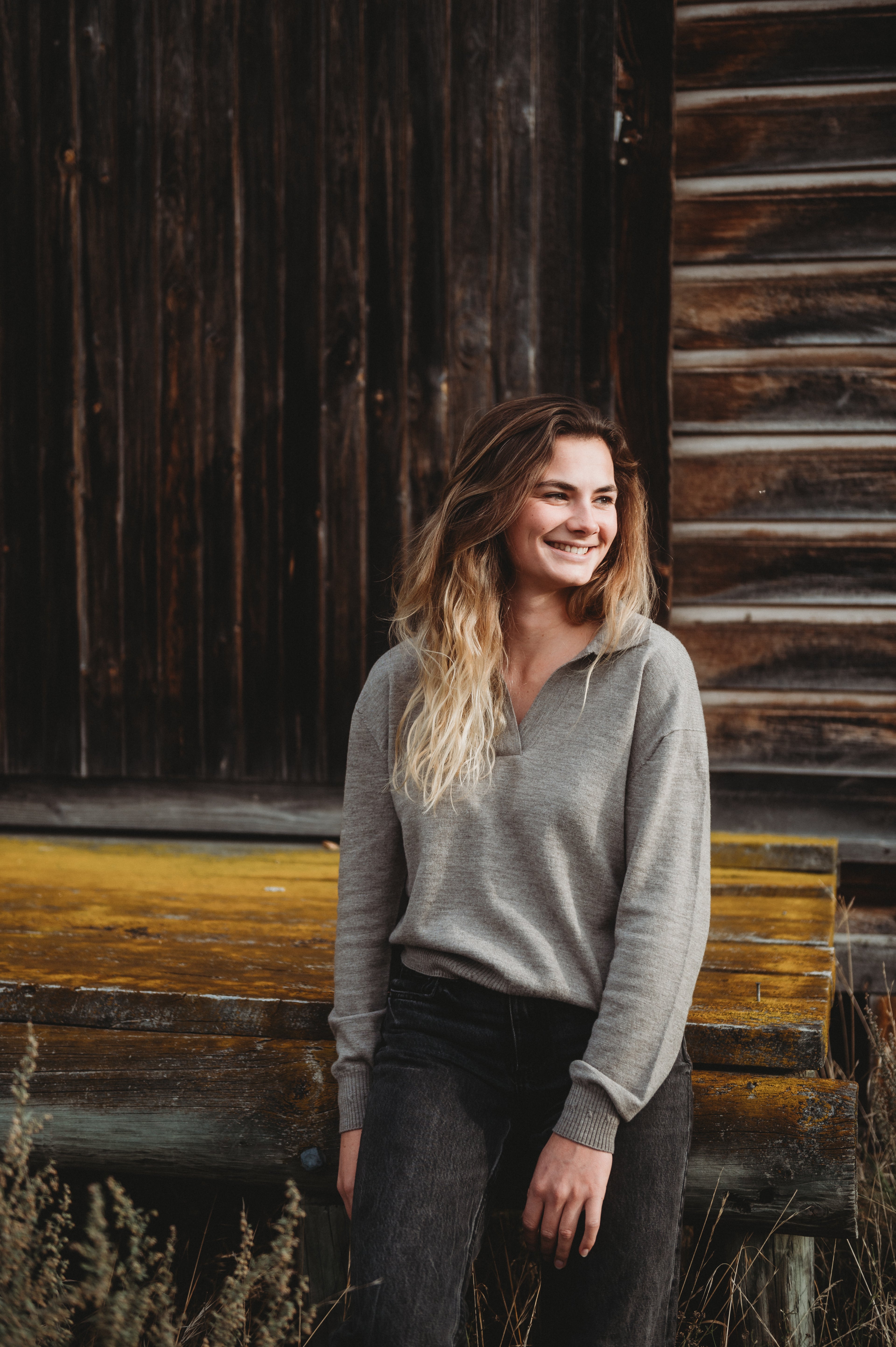 The Outcast Relaxed Long Sleeve Polo