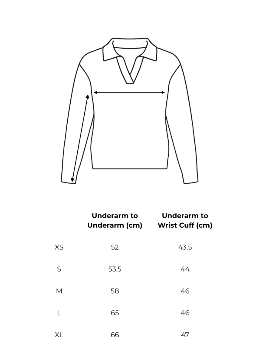 The Outcast Relaxed Long Sleeve Polo